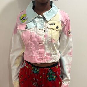 Nickelodeon Kids Pastel Jean Jacket